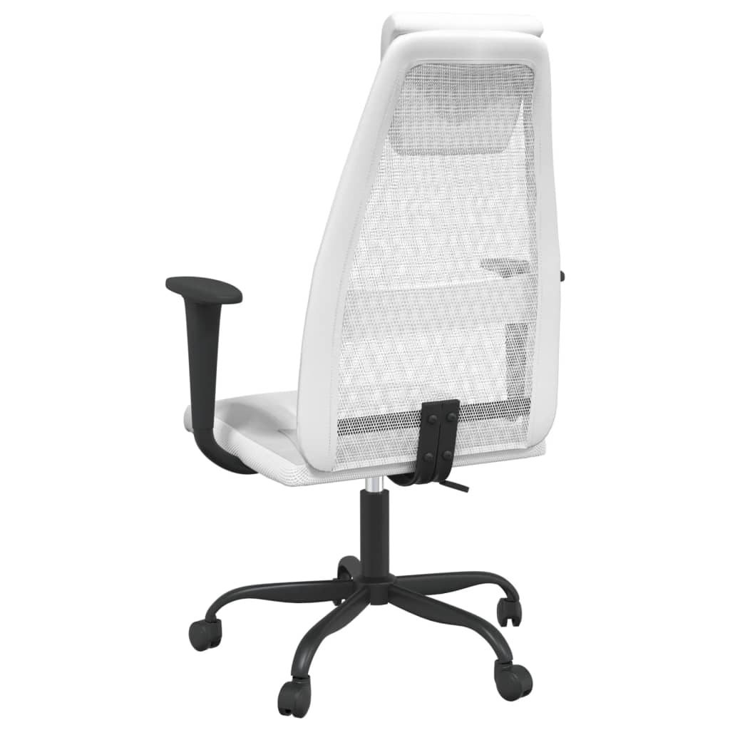 Chaise de bureau réglable en hauteur blanc - XIOS