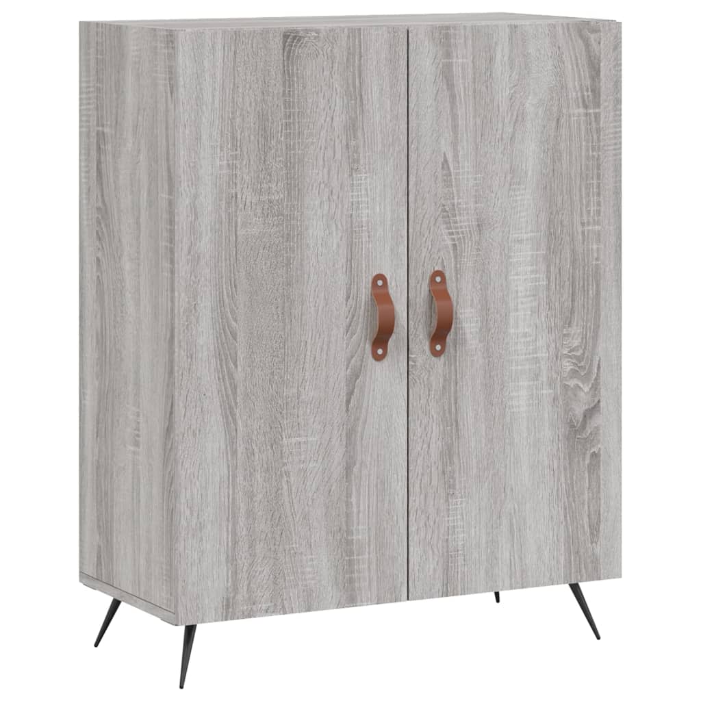Buffet sonoma gris 69,5x34x90 cm bois d'ingénierie - XIOS