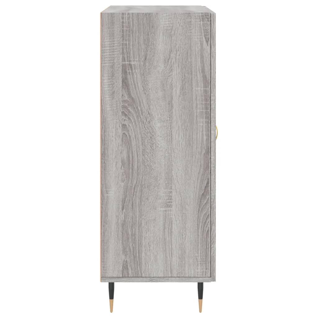 Buffet sonoma gris 69,5x34x90 cm bois d'ingénierie - XIOS