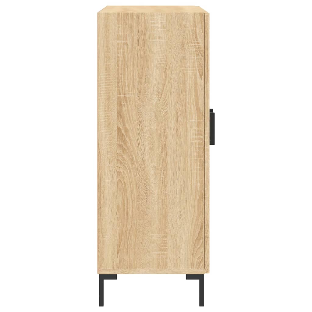 Buffet chêne sonoma 69,5x34x90 cm bois d'ingénierie - XIOS