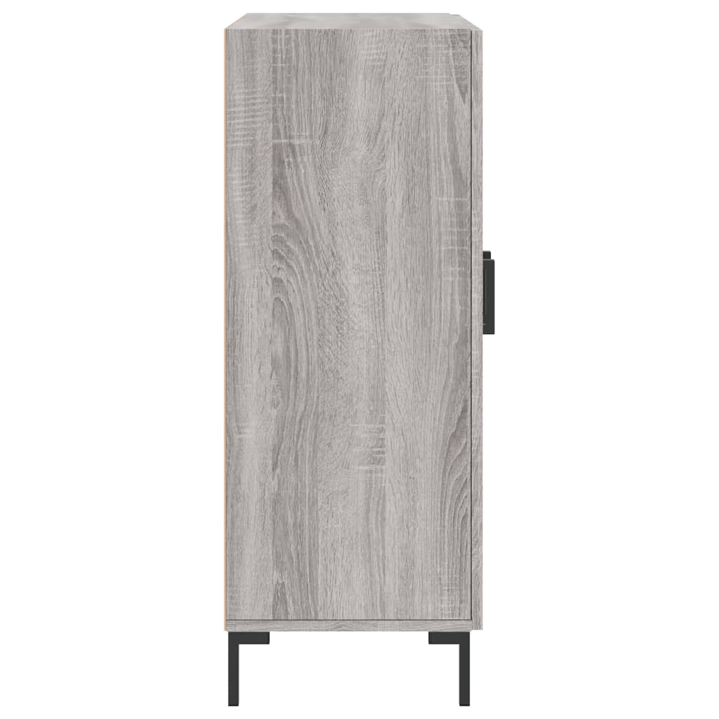 Buffet sonoma gris 69,5x34x90 cm bois d'ingénierie - XIOS