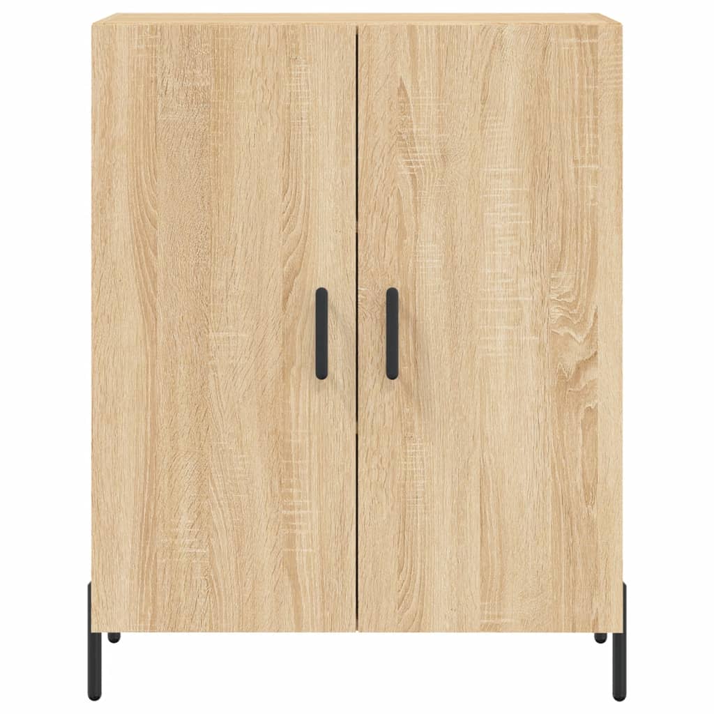 Buffet chêne sonoma 69,5x34x90 cm bois d'ingénierie - XIOS