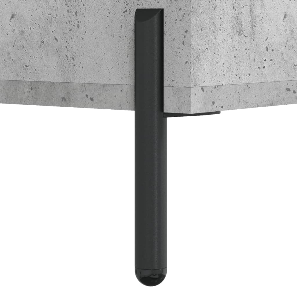 Buffet gris béton 69,5x34x90 cm bois d'ingénierie - XIOS