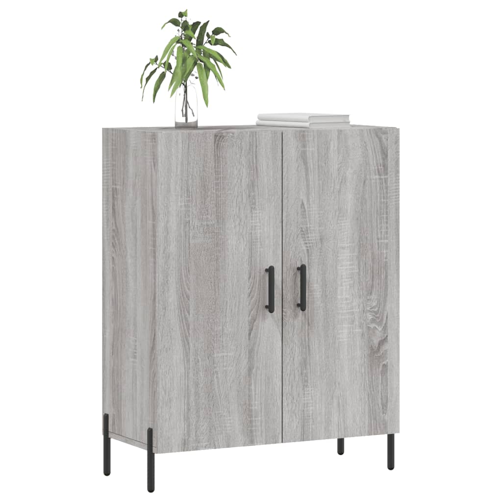 Buffet sonoma gris 69,5x34x90 cm bois d'ingénierie - XIOS