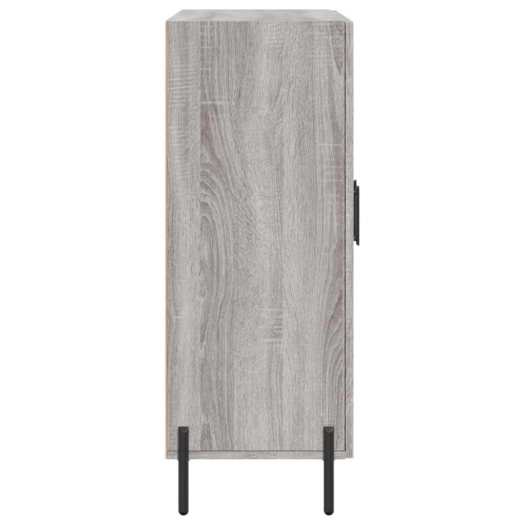 Buffet sonoma gris 69,5x34x90 cm bois d'ingénierie - XIOS