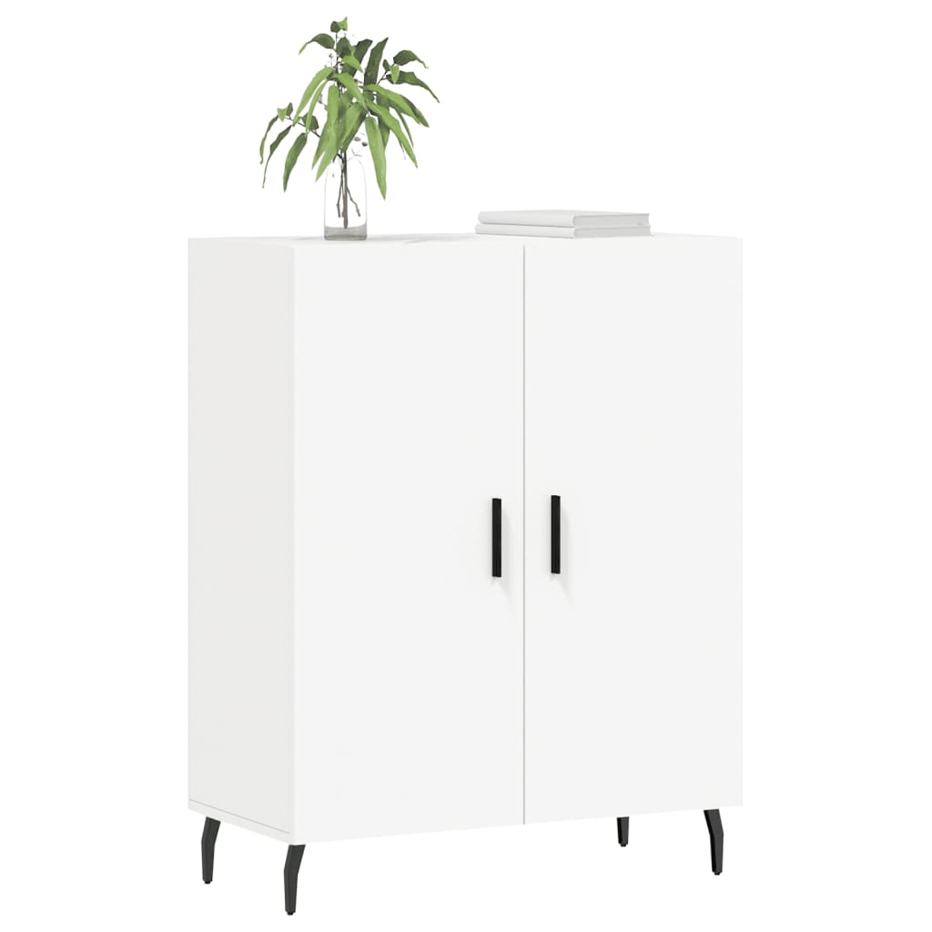 Buffet blanc 69,5x34x90 cm bois d'ingénierie - XIOS