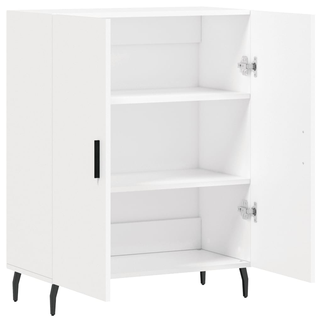 Buffet blanc 69,5x34x90 cm bois d'ingénierie - XIOS