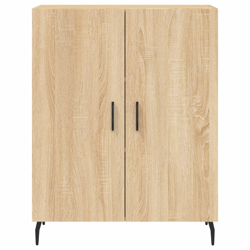Buffet chêne sonoma 69,5x34x90 cm bois d'ingénierie - XIOS
