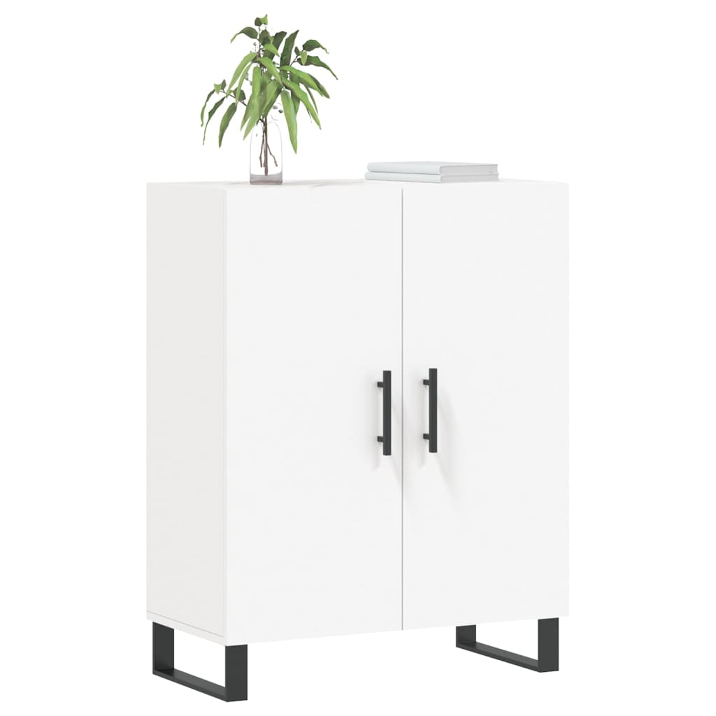 Buffet blanc 69,5x34x90 cm bois d'ingénierie - XIOS