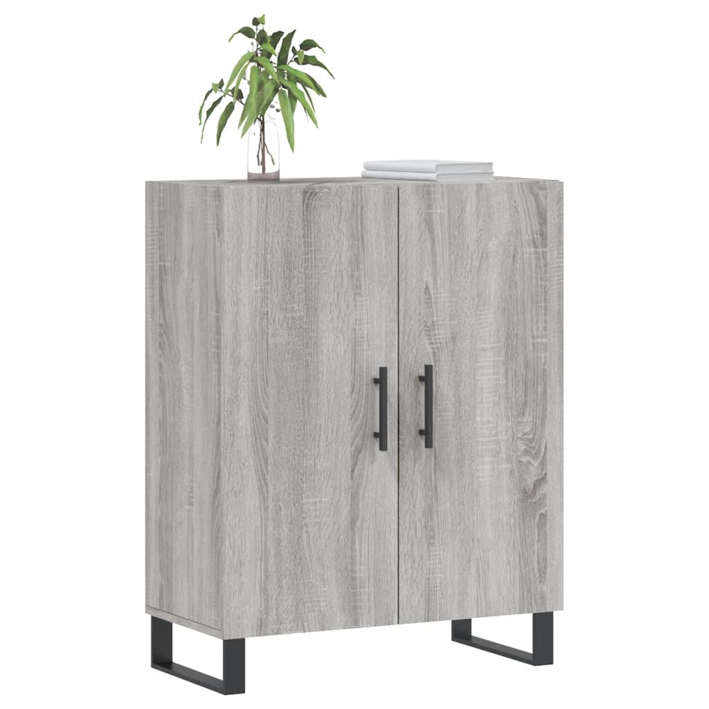 Buffet sonoma gris 69,5x34x90 cm bois d'ingénierie - XIOS