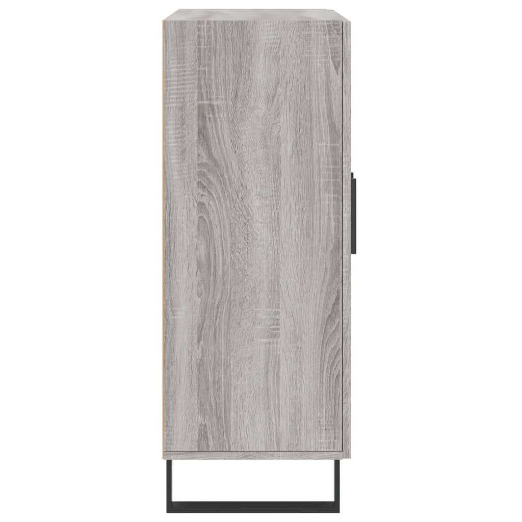 Buffet sonoma gris 69,5x34x90 cm bois d'ingénierie - XIOS