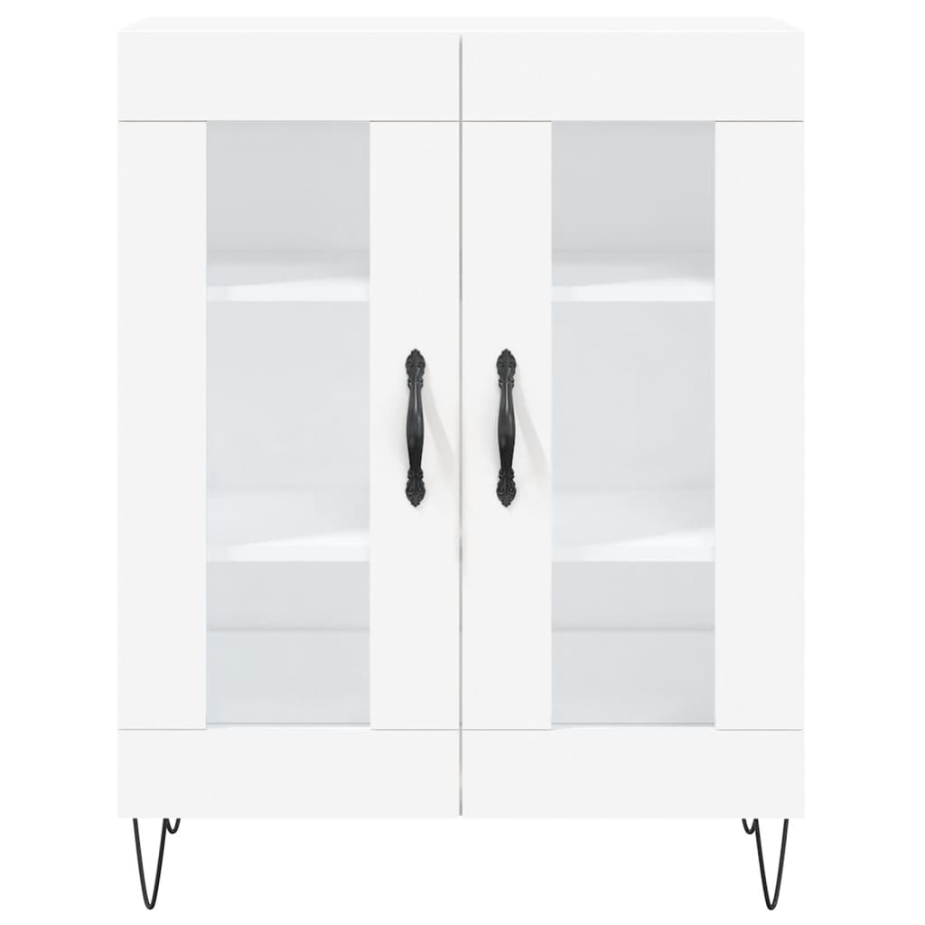 Buffet blanc 69,5x34x90 cm bois d'ingénierie - XIOS