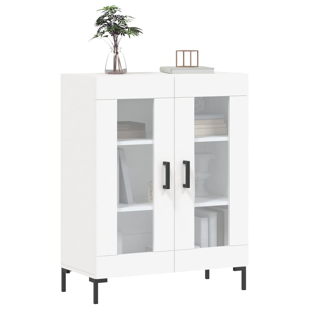 Buffet blanc 69,5x34x90 cm bois d'ingénierie - XIOS