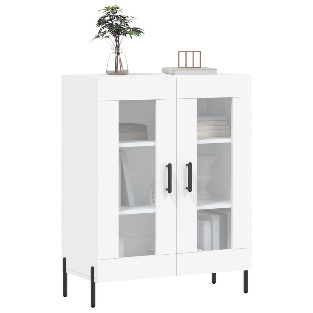 Buffet blanc 69,5x34x90 cm bois d'ingénierie - XIOS