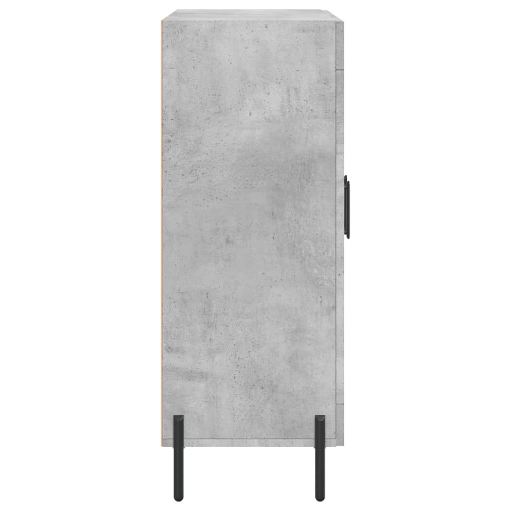 Buffet gris béton 69,5x34x90 cm bois d'ingénierie - XIOS