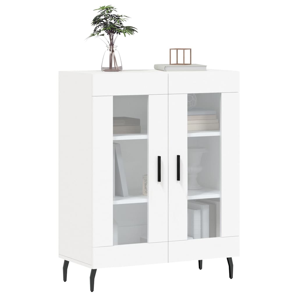 Buffet blanc 69,5x34x90 cm bois d'ingénierie - XIOS