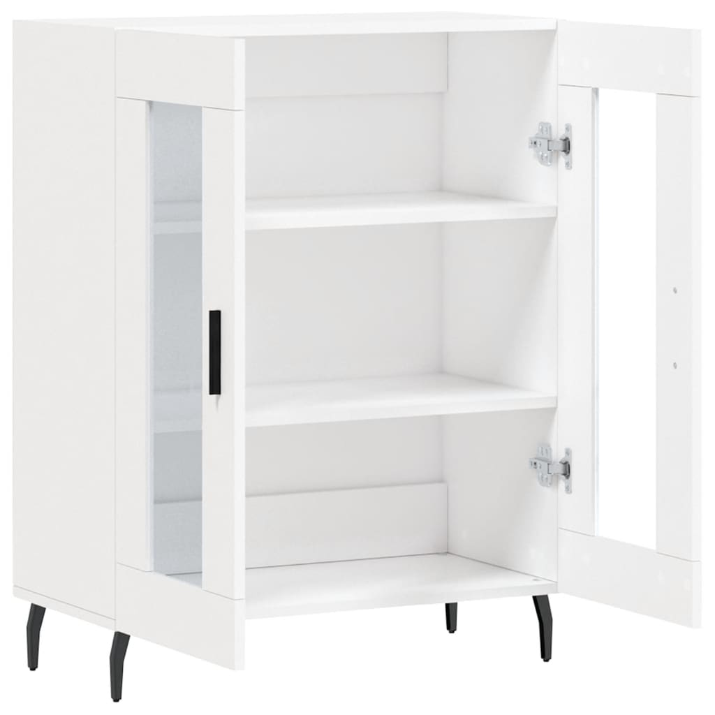 Buffet blanc 69,5x34x90 cm bois d'ingénierie - XIOS