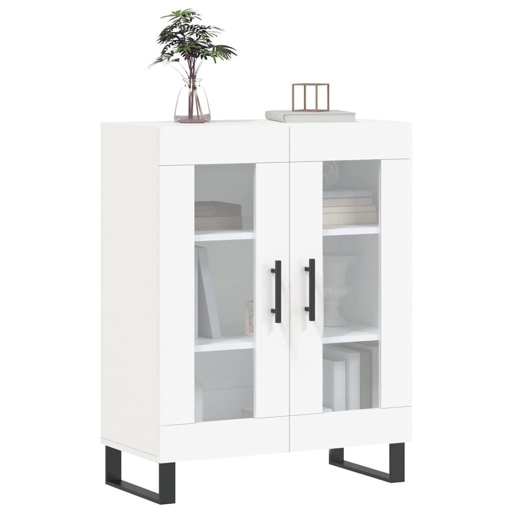 Buffet blanc 69,5x34x90 cm bois d'ingénierie - XIOS
