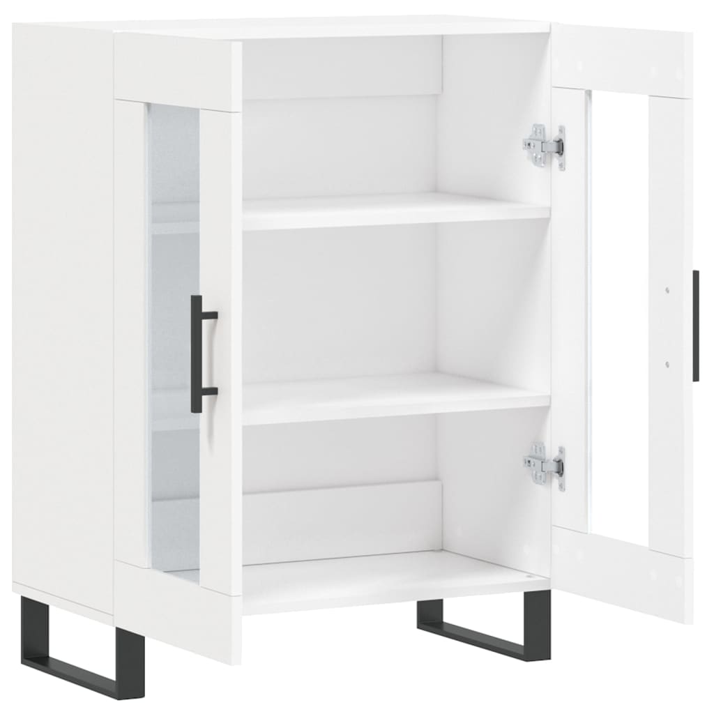 Buffet blanc 69,5x34x90 cm bois d'ingénierie - XIOS