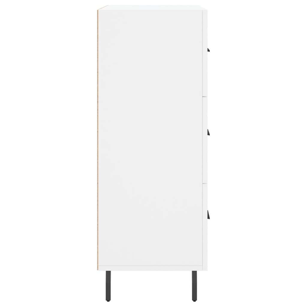 Buffet blanc 69,5x34x90 cm bois d'ingénierie - XIOS