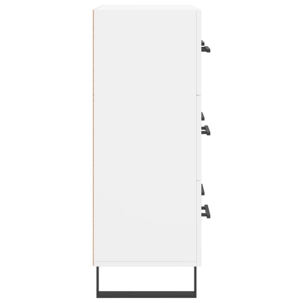 Buffet blanc 69,5x34x90 cm bois d'ingénierie - XIOS