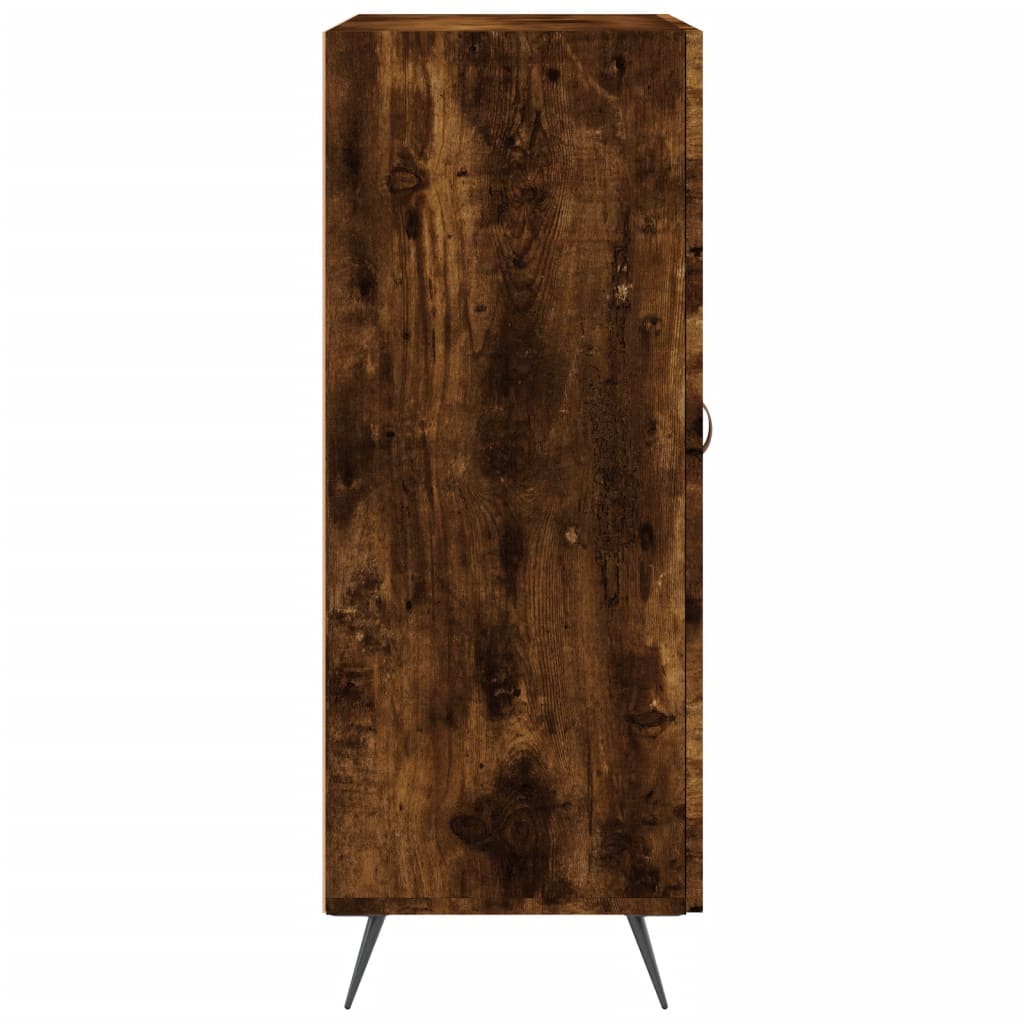 Buffet chêne fumé 69,5x34x90 cm bois d'ingénierie - XIOS