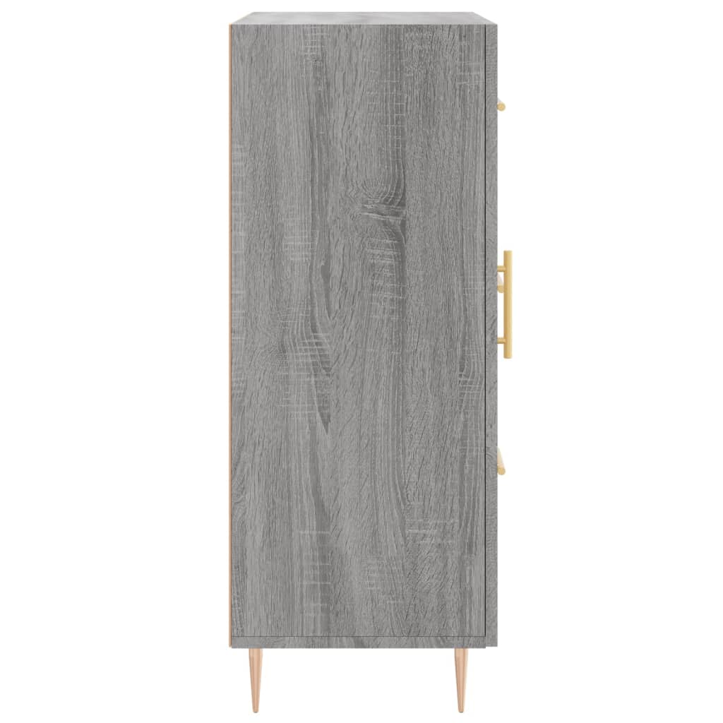 Buffet sonoma gris 69,5x34x90 cm bois d'ingénierie - XIOS