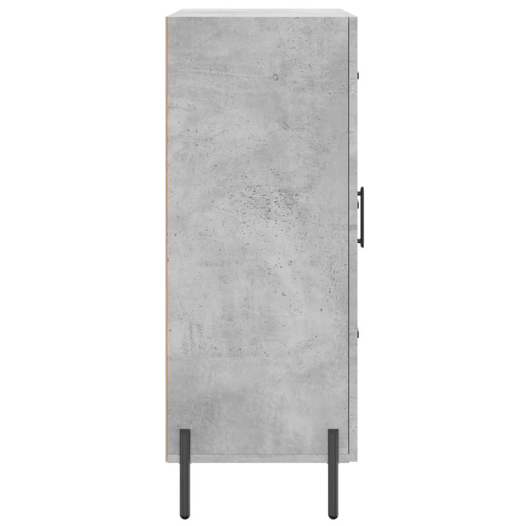 Buffet gris béton 69,5x34x90 cm bois d'ingénierie - XIOS