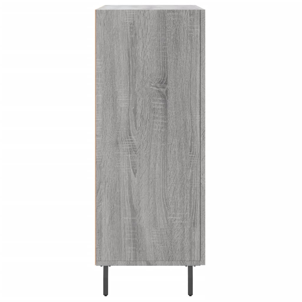 Buffet sonoma gris 69,5x34x90 cm bois d'ingénierie - XIOS