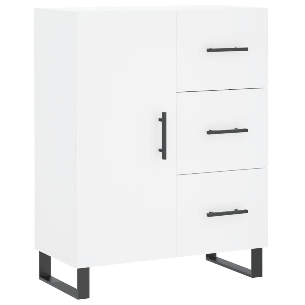 Buffet blanc 69,5x34x90 cm bois d'ingénierie - XIOS