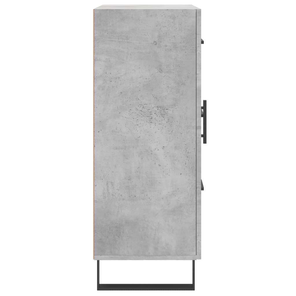 Buffet gris béton 69,5x34x90 cm bois d'ingénierie - XIOS