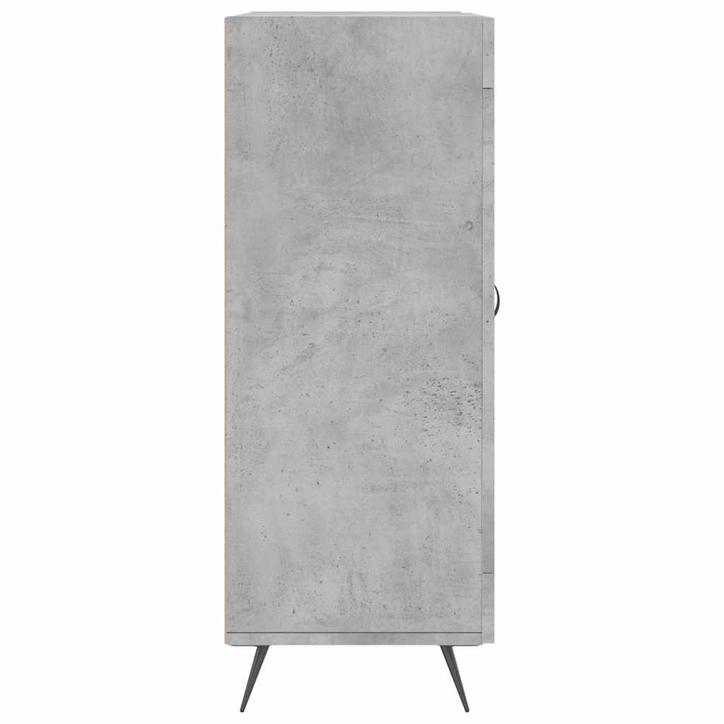 Buffet gris béton 69,5x34x90 cm bois d'ingénierie - XIOS
