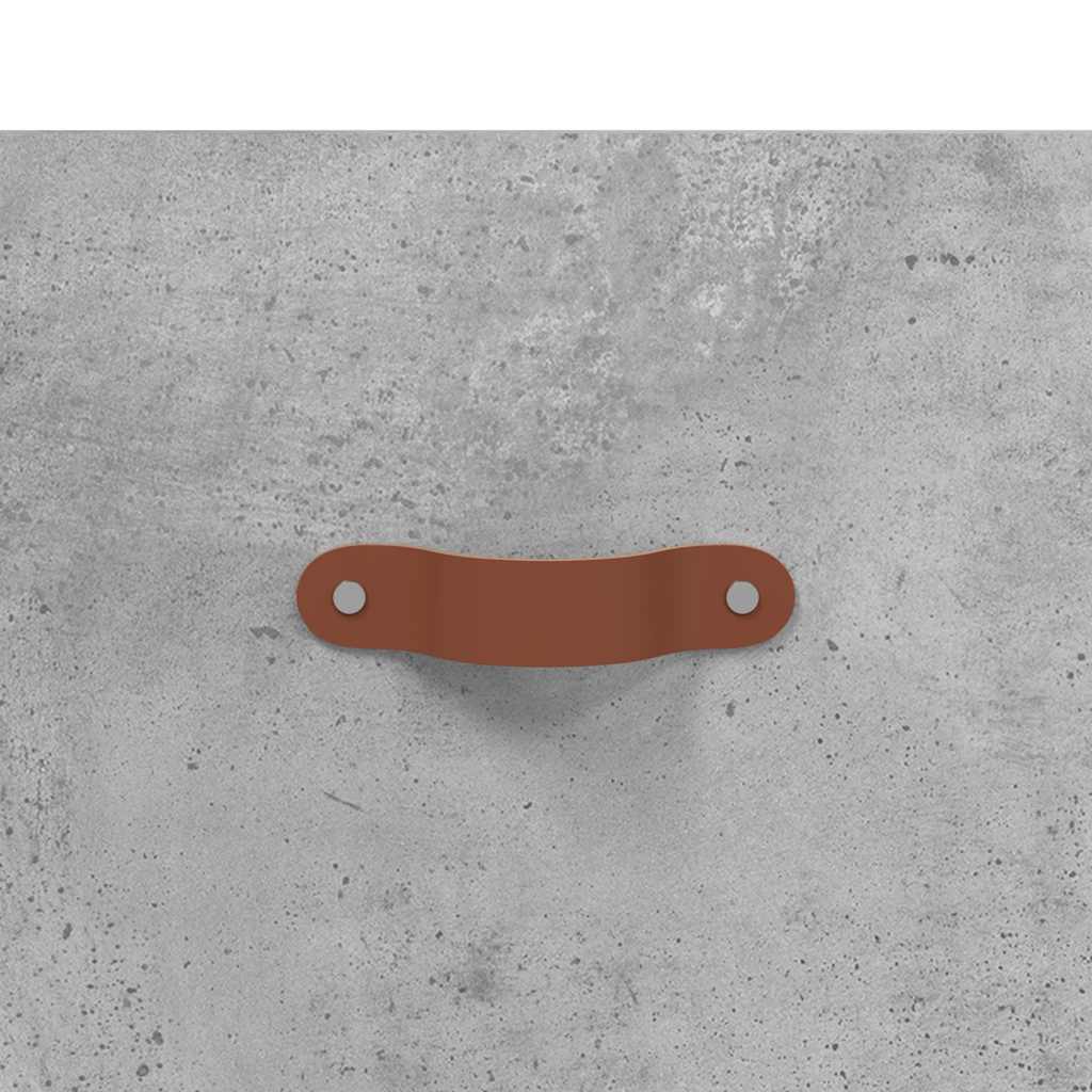 Buffet gris béton 69,5x34x90 cm bois d'ingénierie - XIOS