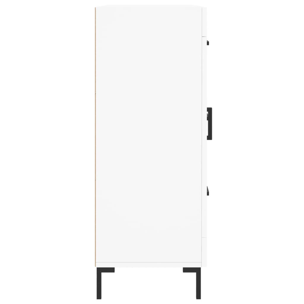 Buffet blanc 69,5x34x90 cm bois d'ingénierie - XIOS