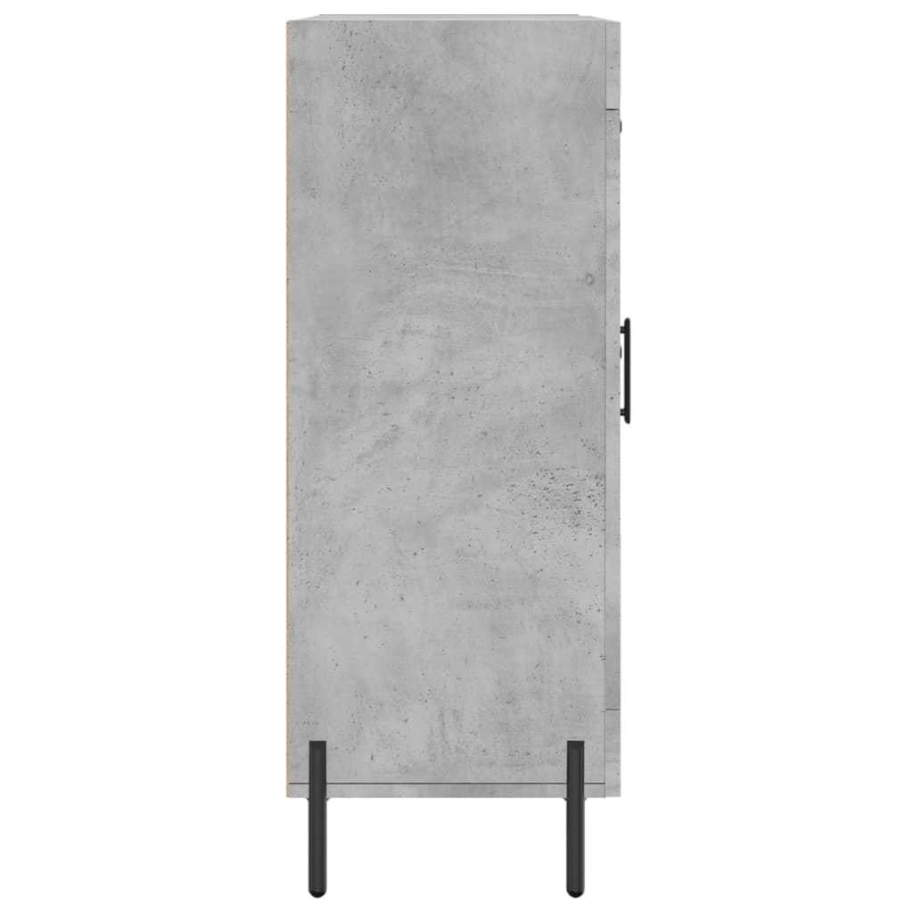 Buffet gris béton 69,5x34x90 cm bois d'ingénierie - XIOS