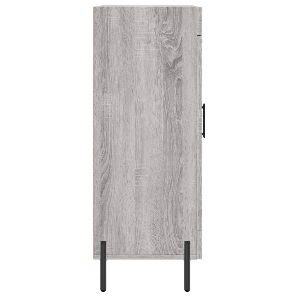 Buffet sonoma gris 69,5x34x90 cm bois d'ingénierie - XIOS