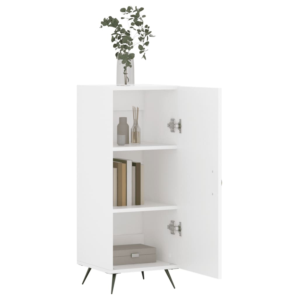 Buffet blanc 34,5x34x90 cm bois d'ingénierie - XIOS