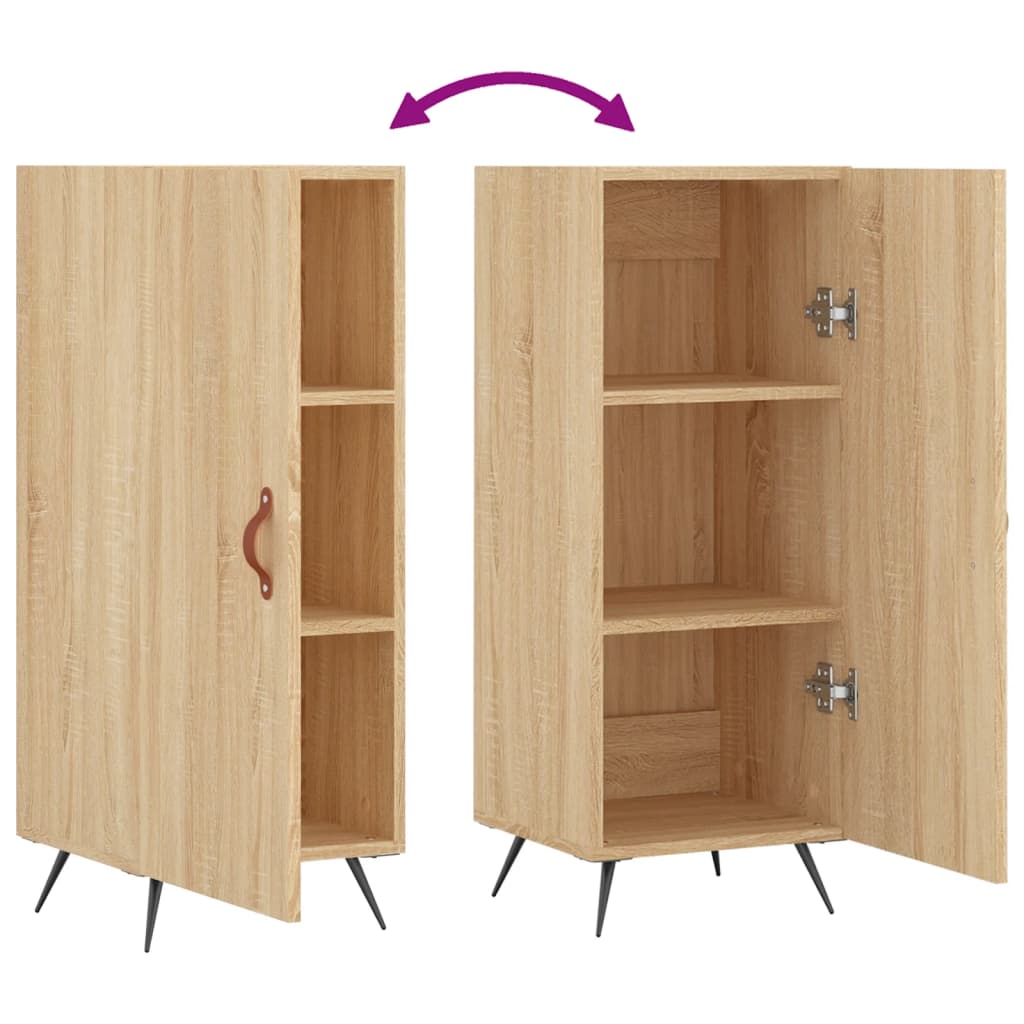 Buffet Chêne sonoma 34,5x34x90 cm Bois d'ingénierie - XIOS