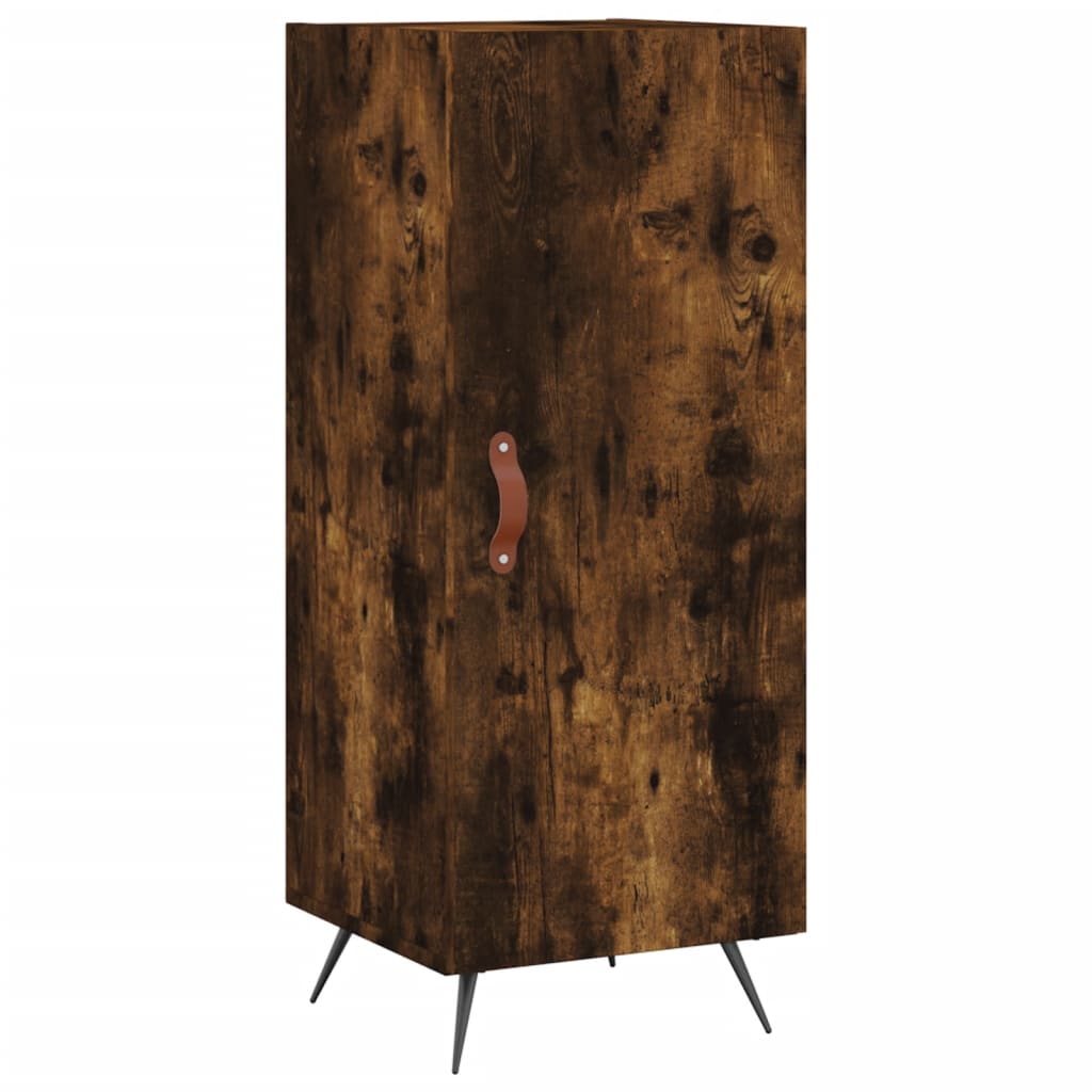 Buffet Chêne fumé 34,5x34x90 cm Bois d'ingénierie - XIOS