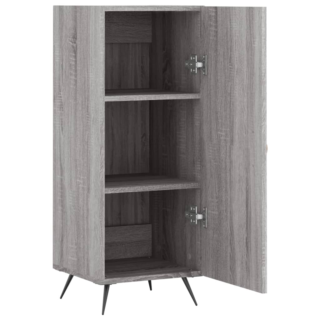 Buffet Sonoma gris 34,5x34x90 cm Bois d'ingénierie - XIOS