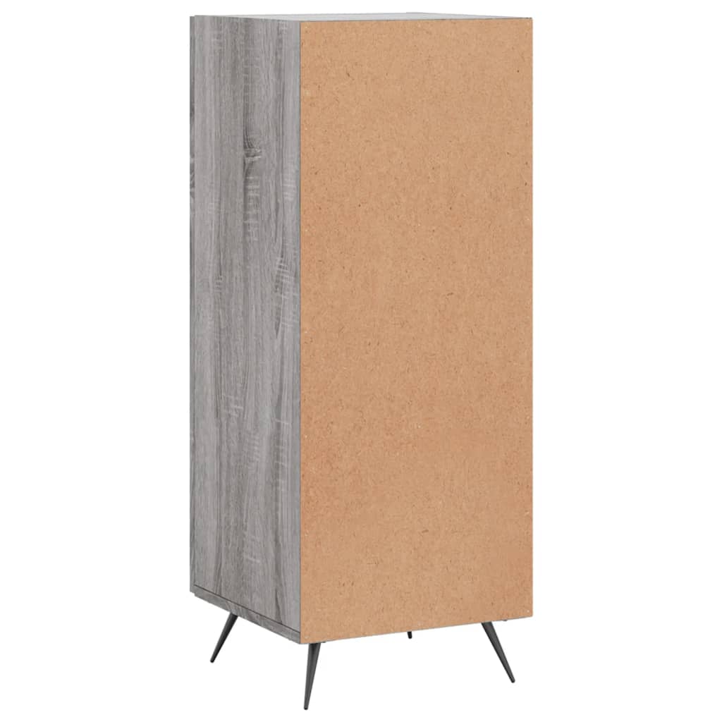 Buffet Sonoma gris 34,5x34x90 cm Bois d'ingénierie - XIOS