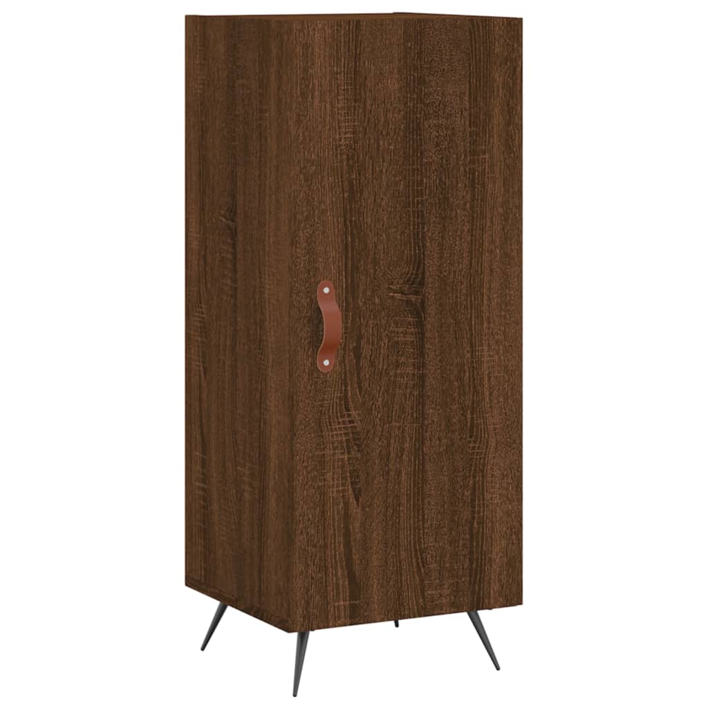 Buffet Chêne marron 34,5x34x90 cm Bois d'ingénierie - XIOS