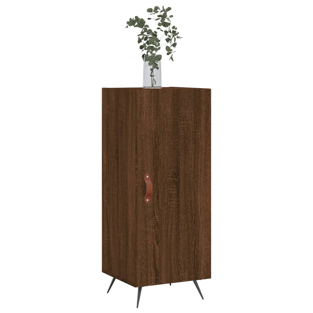 Buffet Chêne marron 34,5x34x90 cm Bois d'ingénierie - XIOS