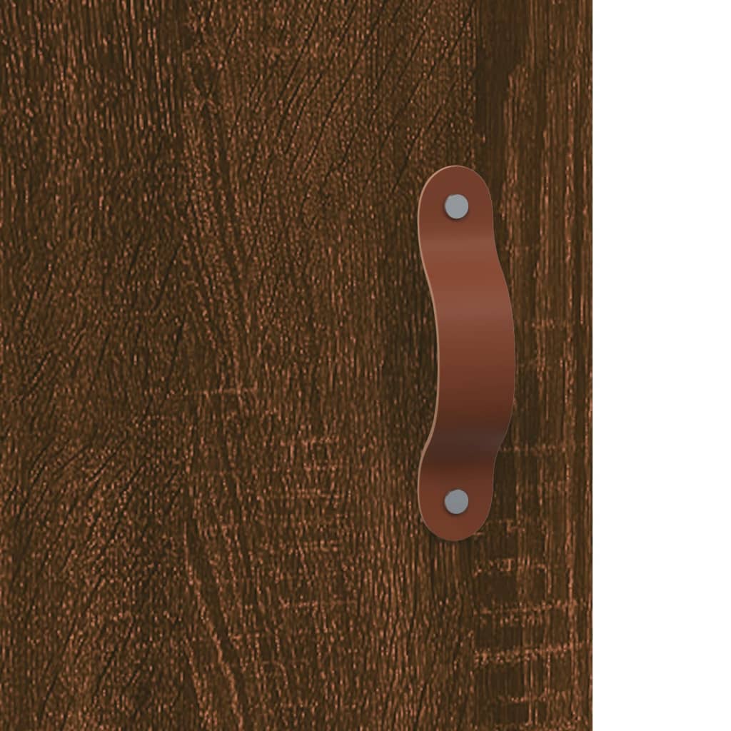 Buffet Chêne marron 34,5x34x90 cm Bois d'ingénierie - XIOS