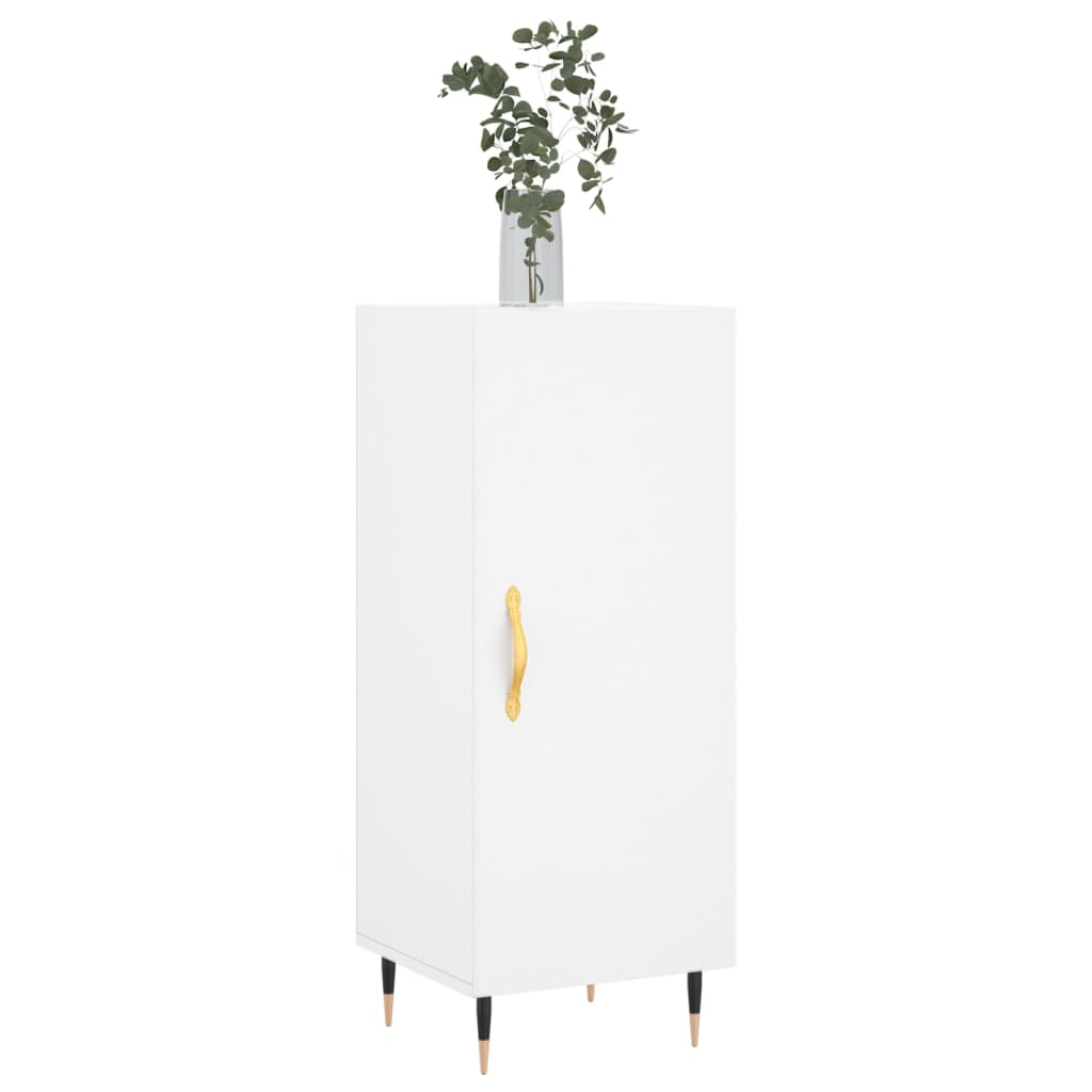 Buffet blanc 34,5x34x90 cm bois d'ingénierie - XIOS