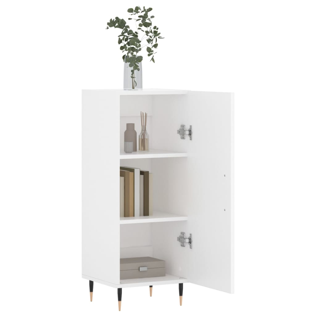Buffet blanc 34,5x34x90 cm bois d'ingénierie - XIOS