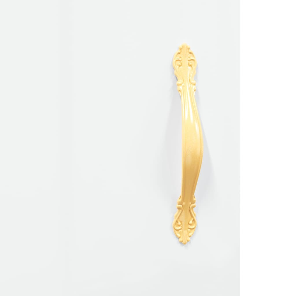 Buffet Blanc brillant 34,5x34x90 cm Bois d'ingénierie - XIOS