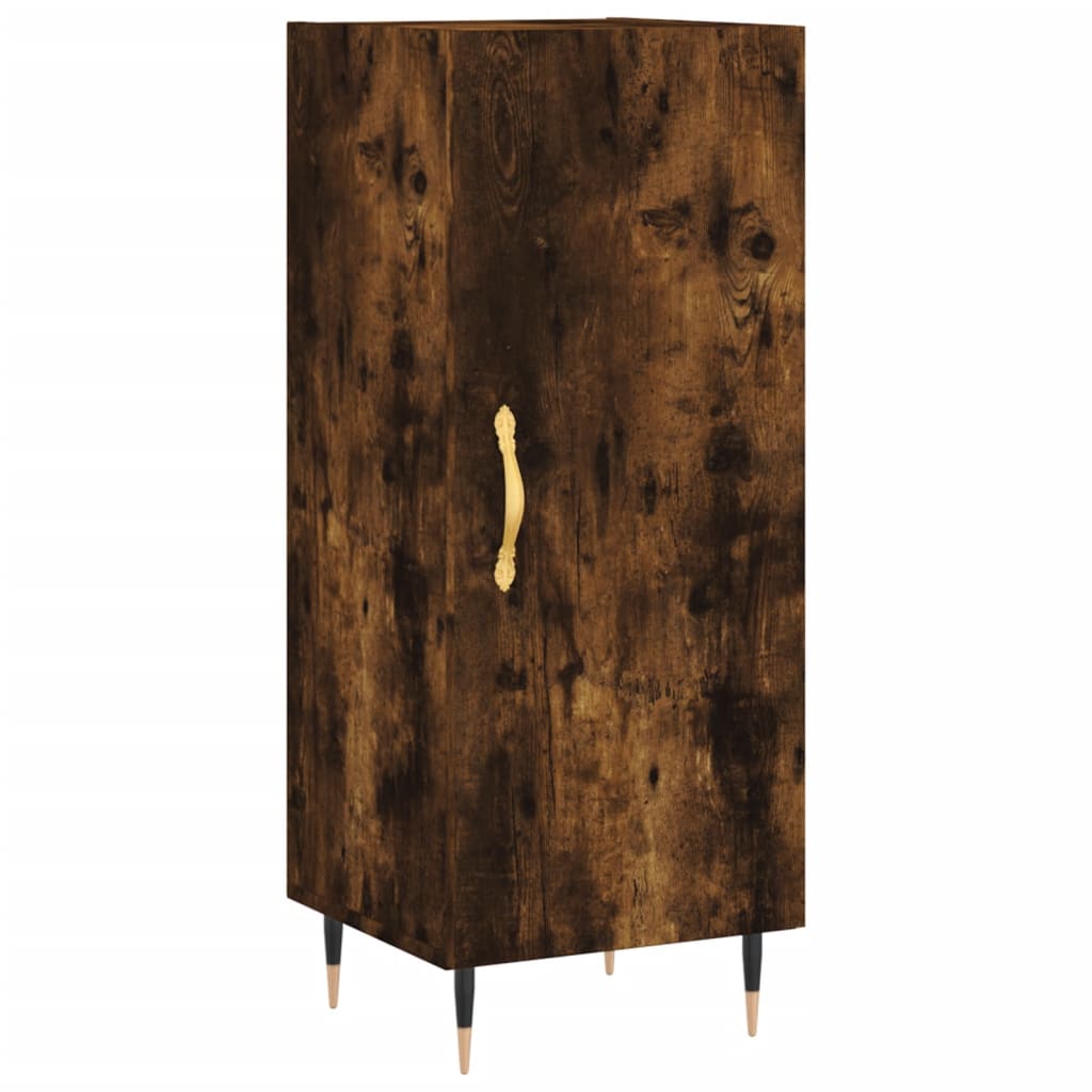 Buffet Chêne fumé 34,5x34x90 cm Bois d'ingénierie - XIOS