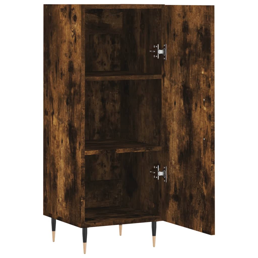 Buffet Chêne fumé 34,5x34x90 cm Bois d'ingénierie - XIOS