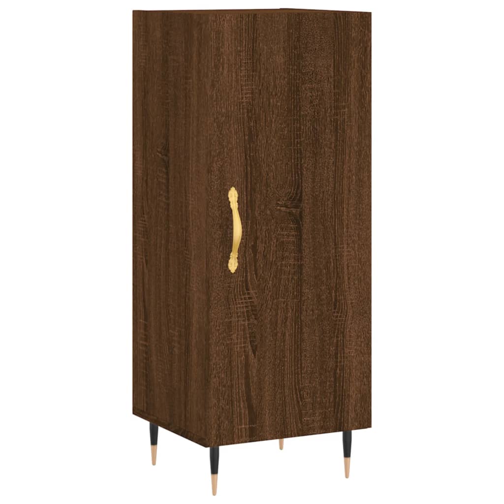 Buffet Chêne marron 34,5x34x90 cm Bois d'ingénierie - XIOS